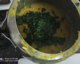 A picture of step 4 of Moringa Palak Thepla.