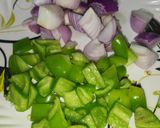 A picture of step 7 of Paneer curry.