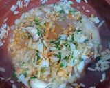 Foto del paso 10 de la receta: Cazuela de arroz al horno con almejas y mejillones al vapor