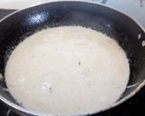 A picture of step 4 of Almond soup.