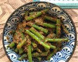 A picture of step 6 of South Indian Green Beans - vegan.