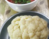 Sweet n sour Cauliflower roast with Pasta in Spinach sauce রেসিপির ধাপ 2 ছবি