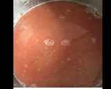 Une image de l'étape 2 de Sirop de rhubarbe du jardin à la vanille.
