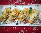 A picture of step 7 of Chickpeas and Cheese Bruschetta.