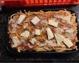 Foto del paso 3 de la receta: Lasaña de berenjena y fideos! 😬