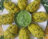 A picture of step 5 of Spicy dhal dumplings.