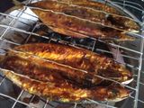 Ikan Salem bakar bumbu kuning
