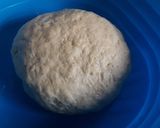 A picture of step 2 of Heart shaped mandazi.