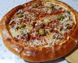 Une image de l'étape 11 de Pizza au merguez bordures fromage 🍕.