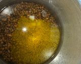 A picture of step 1 of Masoor dal.