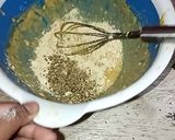 A picture of step 1 of Crispy onion cabbage pakora.