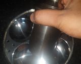 A picture of step 6 of Ragi idiyappam.