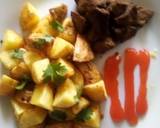 Double Fried potato cubes recipe step 9 photo