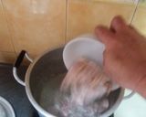 Foto langkah ke 1 dari resep Mpleg Terigu (Terigu gulai khas Betawi).