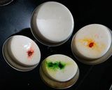 A picture of step 2 of Colourful Instant Kharwas.