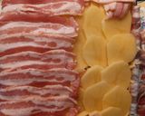Baconos rakott csirkemell recept fázis 6 fotója