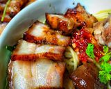 Hình bước làm 1 của món Cao Lầu Hội An Fake