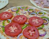 A picture of step 8 of HOMEMADE PIZZA in 30mins.