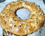 Foto del paso 9 de la receta: Roscón de Reyes relleno de crema capuccina