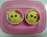 Foto langkah ke 22 dari resep Hello Kitty steam Cake #bekalkhansa.