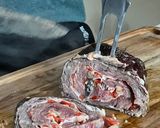 Foto del paso 4 de la receta: Entraña rellena a la parrilla 🥩🥓