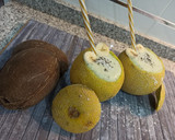 Foto del paso 5 de la receta: Batido de melón🍈 plátano🍌 y coco🥥🥤