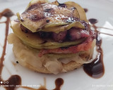 Foto del paso 10 de la receta: Milhojas de manzana ácida caramelizada con cebolla y panceta