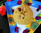 A picture of step 2 of Halwa /sheera.