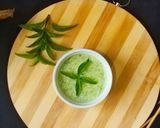 A picture of step 5 of Mint raita.