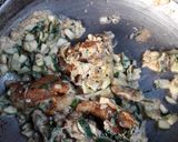 A picture of step 4 of Vegetable Omelete.