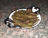 A picture of step 3 of Masala mirchi.