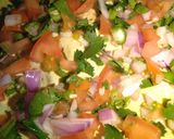 A picture of step 1 of Rosted panner papad.