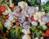 A picture of step 2 of Beef and Veggies.