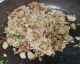รูปขั้นตอนการทำที่ 3 ของ ข้าวไข่คั่วกิมจิ