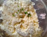 A picture of step 2 of Singhade ke atte ki kadhi.