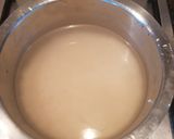 A picture of step 1 of Rice Halwa/Vennai puttu/Halwa puttu.