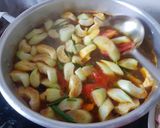 Hình bước làm 5 của món Bún riêu, chả cá