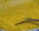 A picture of step 3 of Mango rava halwa today's special sweet for jaganath Puri festival.