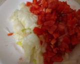 Foto del paso 3 de la receta: Albóndigas de carne, jamón y queso con guisantes