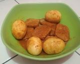 Foto langkah ke 5 dari resep 040. Tempe Telur Balado.