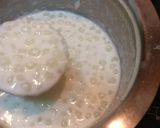 A picture of step 2 of Custard apple sago payasam / Sitaphal Sabudana kheer.