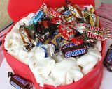 Szívtorta fondant díszítéssel recept fázis 13 fotója