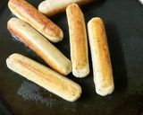 A picture of step 2 of Creamy yoghurt sausage disc.