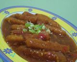 Foto langkah ke 8 dari resep Nugget Saus Asam Pedas Manis.