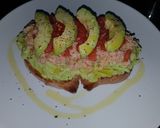 A picture of step 3 of Avocado, Tuna, and Tomato Toast.