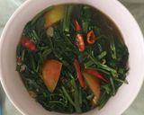 Foto langkah ke 4 dari resep Tumis kangkung terasi.