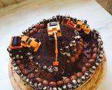 Munkagépes csokoládètorta recept fázis 2 fotója