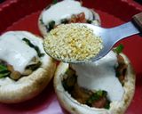 Foto del paso 7 de la receta: Champiñones rellenos y gratinados (vegano)