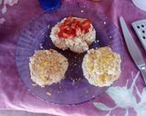 Foto del paso 4 de la receta: Galletitas de avena con frutillas y limón, naranja veganas 🌱🍓🍪