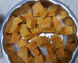 A picture of step 7 of Traditional mysore pak.